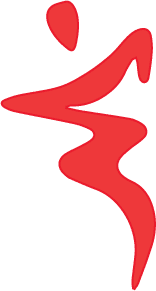 Red squiggle Women Making Change Logo