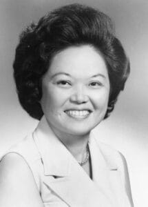 Headshot of Congresswomen Patsy Mink