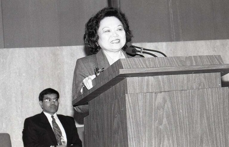 Patsy Mink Speaking
