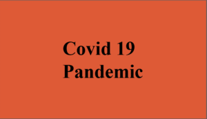 Covid 19 Pandemic text image