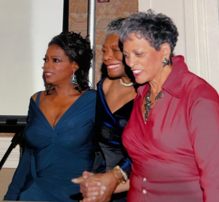 Johnnetta, Maya, Oprah