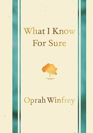 What I Know for Sure book cover