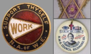 Independent Order of St. Luke Buttons