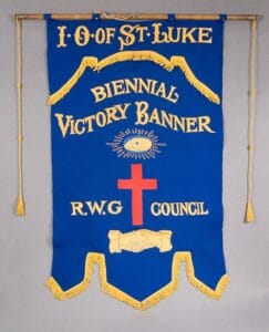 Independent Order of St. Luke banner