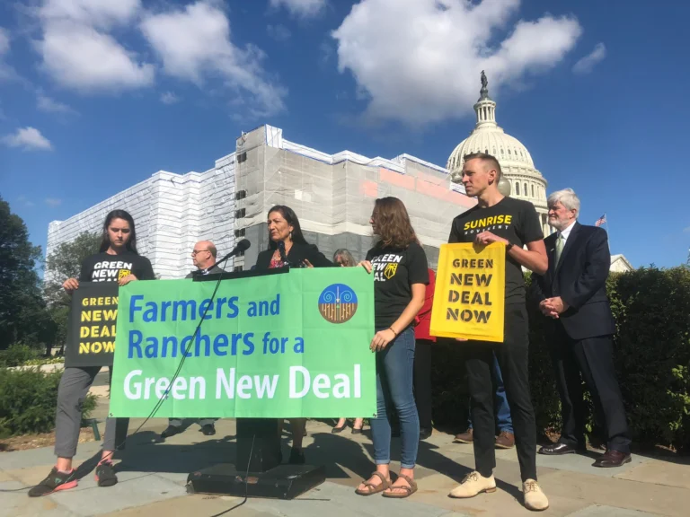 Farmers and Ranchers green new deal demonstration