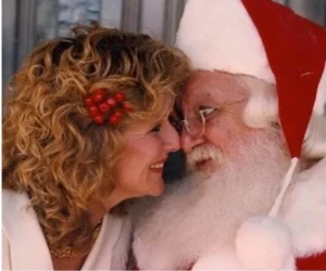 Louise Locker Elliott & Santa Clause