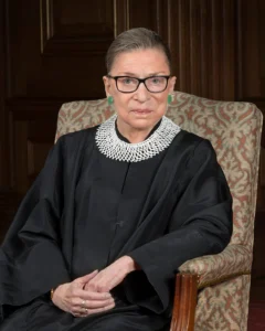 Ruth Bader Ginsberg headshot