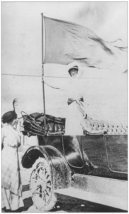 Jeannette Rankin campaigning